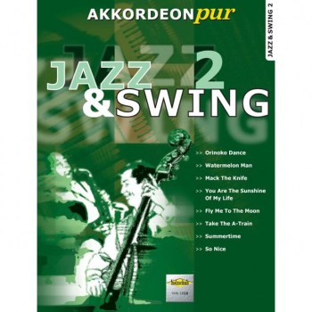 Holzschuh Verlag Jazz & Swing 2 - AKKORDEONpur Hans-Gonthert Kolz, Akkordeon купить