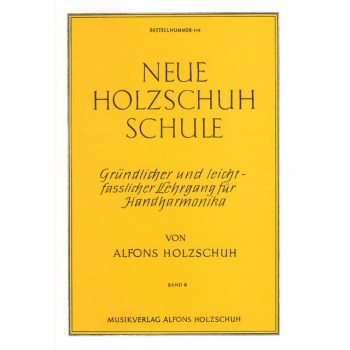 Holzschuh Verlag Neue Holzschuh-Schule 2 Lehrgang for Handharmonika купить