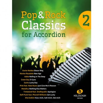 Holzschuh Verlag Pop & Rock Classics 2 Accordion купить