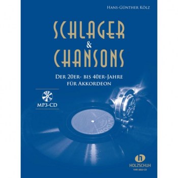 Holzschuh Verlag Schlager & Chansons 20er-40er Akkordeon, Kolz mit MP3 CD купить