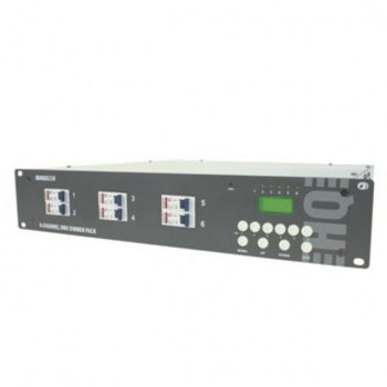 HQ Power 6-Channel DMX-Dimmer Pack / LCD 6x 10A, Schuko-Anschluss купить