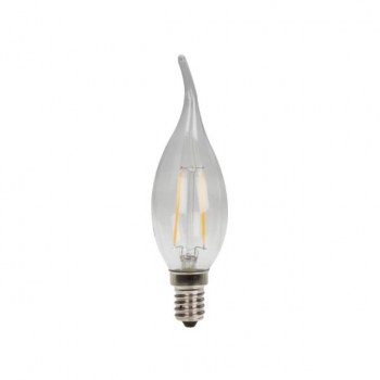 HQ Power LED Filament E14, 2W Leuchtmittel Flamme 2700K купить