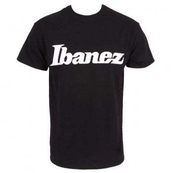 Ibanez Logo T-Shirt XL schwarz mit weioem Logo купить