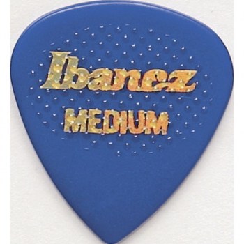 Ibanez Guitar Pick BPA16MR-BL,6-Pack medium rubber,Grip Wizard,blue купить