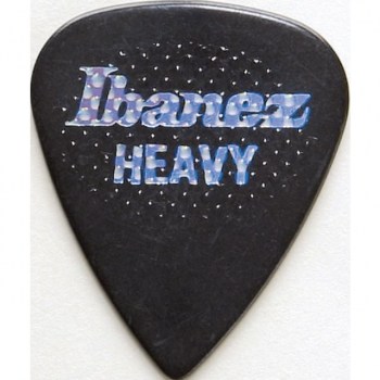 Ibanez Guitar Pick BPS17HR-BK, 6-pack heavy rubber,Grip Wizard,black купить