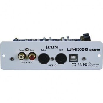 iCON Umix66 USB Expansion Card 6In/6Out + MIDI for Umix Mixer купить