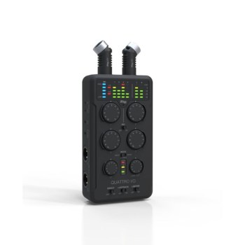 IK Multimedia iRig Pro Quattro I/O Deluxe Kompaktes Audio-MIDI Interface купить