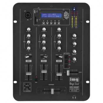 IMG STAGELINE MPX-30DMP 3-Kanal DJ-Mixer m. MP3-Player купить