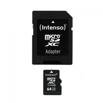 Intenso 64GB Micro SDHC Class 10 Micro SD-Card купить