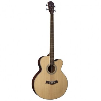 Jack & Danny ABG-1C 4-String Acoustic Bass Guitar, Cutaway, Natural купить