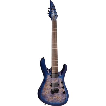 Jackson Pro Series Signature Chris Broderick Soloist HT7P Transparent Blue купить