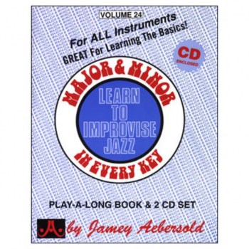 Jamey Aebersold Aebersold: Major and Minor Vol. 24, incl. CD купить