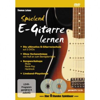 Jenschmedia Spielend E-Gitarre Lernen (2 DVDs) купить