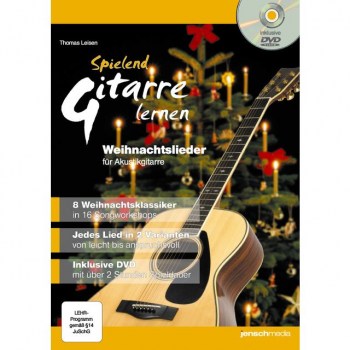 Jenschmedia Spielend Gitarre lernen Weihnachtslieder Akustik DVD купить
