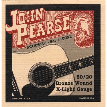 John Pearse 100XL Bronze 10 - 47 Bronze Westerngitarren Saiten купить