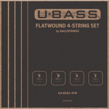 Kala KA-BASS-4FW U-Bass Flatwound 4-String Set купить