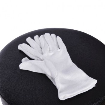 KCL Cotton Gloves White Large купить