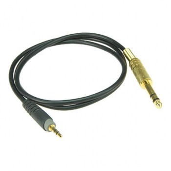 Klotz Patch Cable 1,5m Stereo Jack To Stereo Mini Jack купить