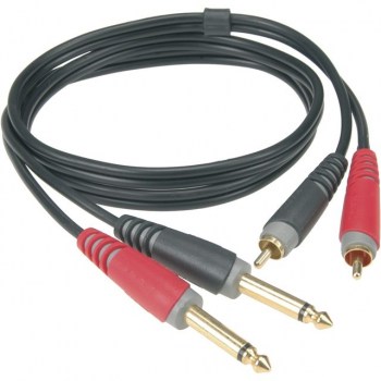 Klotz RCA Phono - Jack Cable, 2 m AT-CJ0200 купить