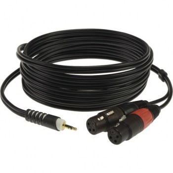 Klotz Insert cable,2x XLR-f/3,5sym 2 m, AY8-0200 купить
