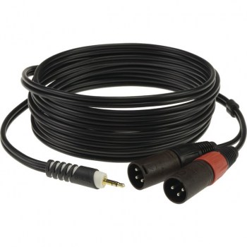 Klotz Insert cable,2x XLR-m/3,5sym 1m, AY9-0100 купить