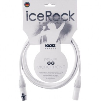Klotz ICE ROCK Microcable 5m high end XLR3p F/M Neutrik wh купить