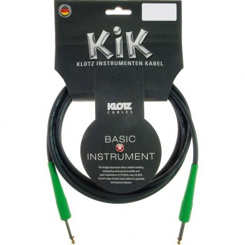 Klotz KIKC1.5PP4 Instrument Cable Fresh Green 1.5m купить