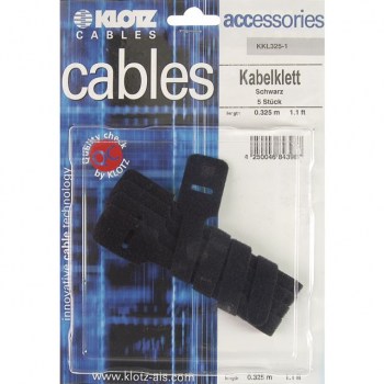 Klotz Cable Straps with Grommet black, 5 pcs., KKL325-1 купить