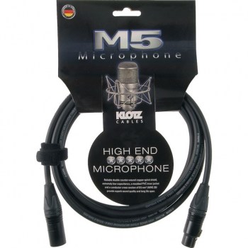 Klotz Microphone Cable 3m XLR Supreme, M5FM03 купить