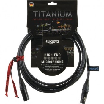 Klotz TI-M0300 Microphone Cable Titanium 3m Neutrik купить