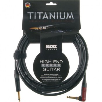 Klotz Instrument Cable,4,5m,1xangled Titanium, Silent, TIR0450PSP купить