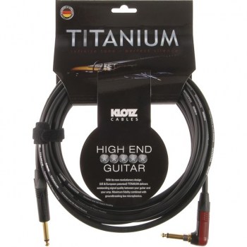 Klotz Instrument Cable, 9m, 1xangled Titanium, Silent, TIR0900PSP купить