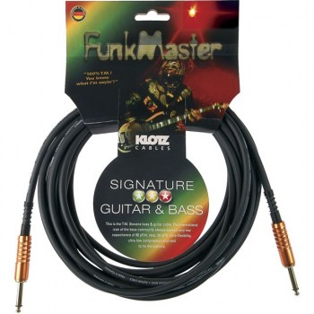 Klotz Instrument Cable, 3m, straight Stevens FunkMaster, TM-0300 купить