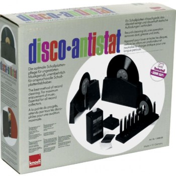 Knosti Disco Record Cleaning Machine Goat Hair Brush+1 Liter Fluid купить