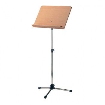 Konig & Meyer 118/1 Orchestra Music Stand nickel stand,beech wooden desk купить