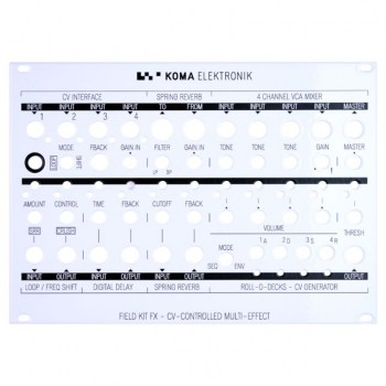 Koma Elektronik Field Kit FX Eurorack Panel купить