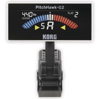 Korg AW-3G2 PitchHawk Clip-on Tuner Guitar white купить