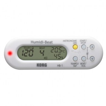 Korg HB-1 WH Metronome Hygrometer Thermometer, white купить
