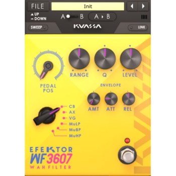 Kuassa Efektor WF3607 Wah Filter License Code купить