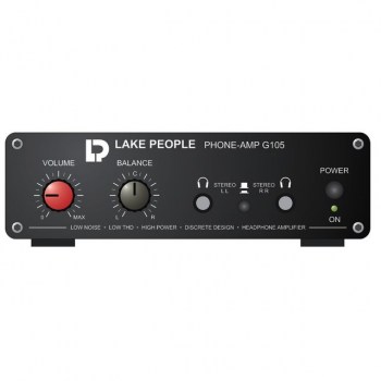 Lake People G105 Headphone Amplifier 2-Channel 15-600 Ohm, sym. купить