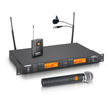 LD-Systems WS 1000 G2 HHL2, Handsender, Beltpack + Lavaliermikro купить