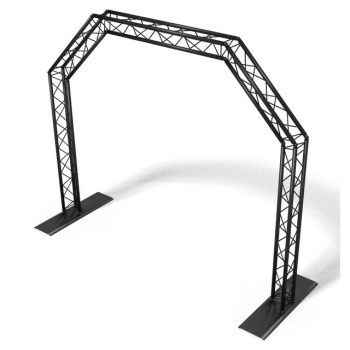lightmaXX ALU-STAGE MOBILE TRUSS GATE Black, 2,4mx2,9m, o35mm, ToV купить