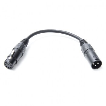 lightmaXX DMX Adapter Cable XLR 5F/3M 5 polel female / 3 pole male 10cm купить