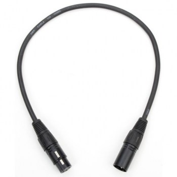 lightmaXX DMX 3-Pin 0,5m XLR Cable 110 Ohm, Black купить