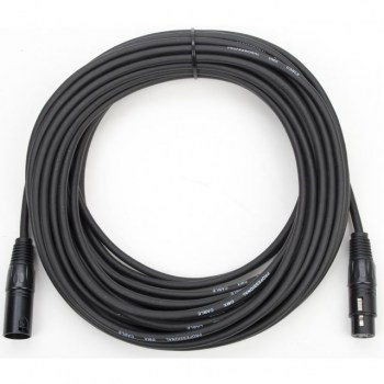 lightmaXX DMX 3-Pin 15m XLR Cable 110 Ohm, Black купить