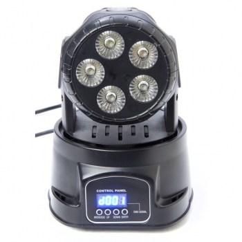 lightmaXX EASY WASH 5IVE 5x12W RGBAW, LED Moving Head купить