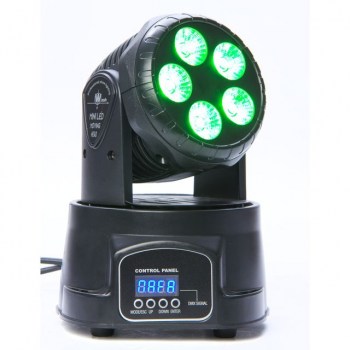 lightmaXX EASY WASH 5IVE 5x12W RGBAW, LED Moving Head купить