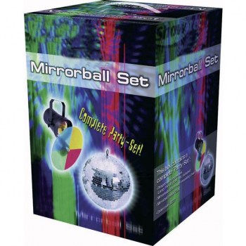 lightmaXX Mirror Ball Set 1 / 20cm Motor Pinspot, Colour Changers купить