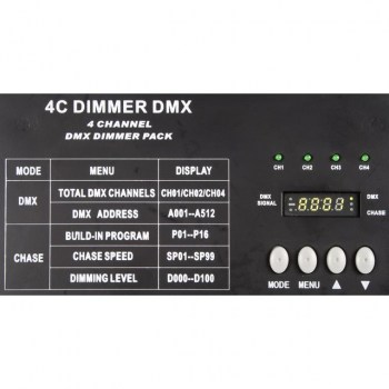 lightmaXX Multi Dimm MKII 4-CH DMX Dimmer, LED купить