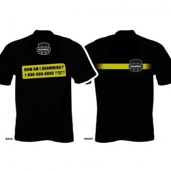 Mapex T-Shirt "How am I drumming", Size L, Black купить